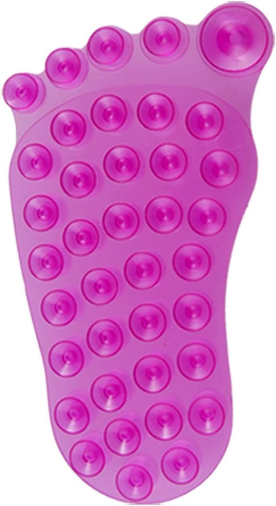 Foot Silicone Good Performance Sucker Bathtub Suction Mat Hot Pink (id: 923 c30 5e2 53b 685