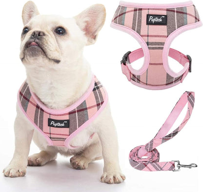 Small Dog Harness and Leash Set No Pull for XS XXS Sized Dogs Puppy