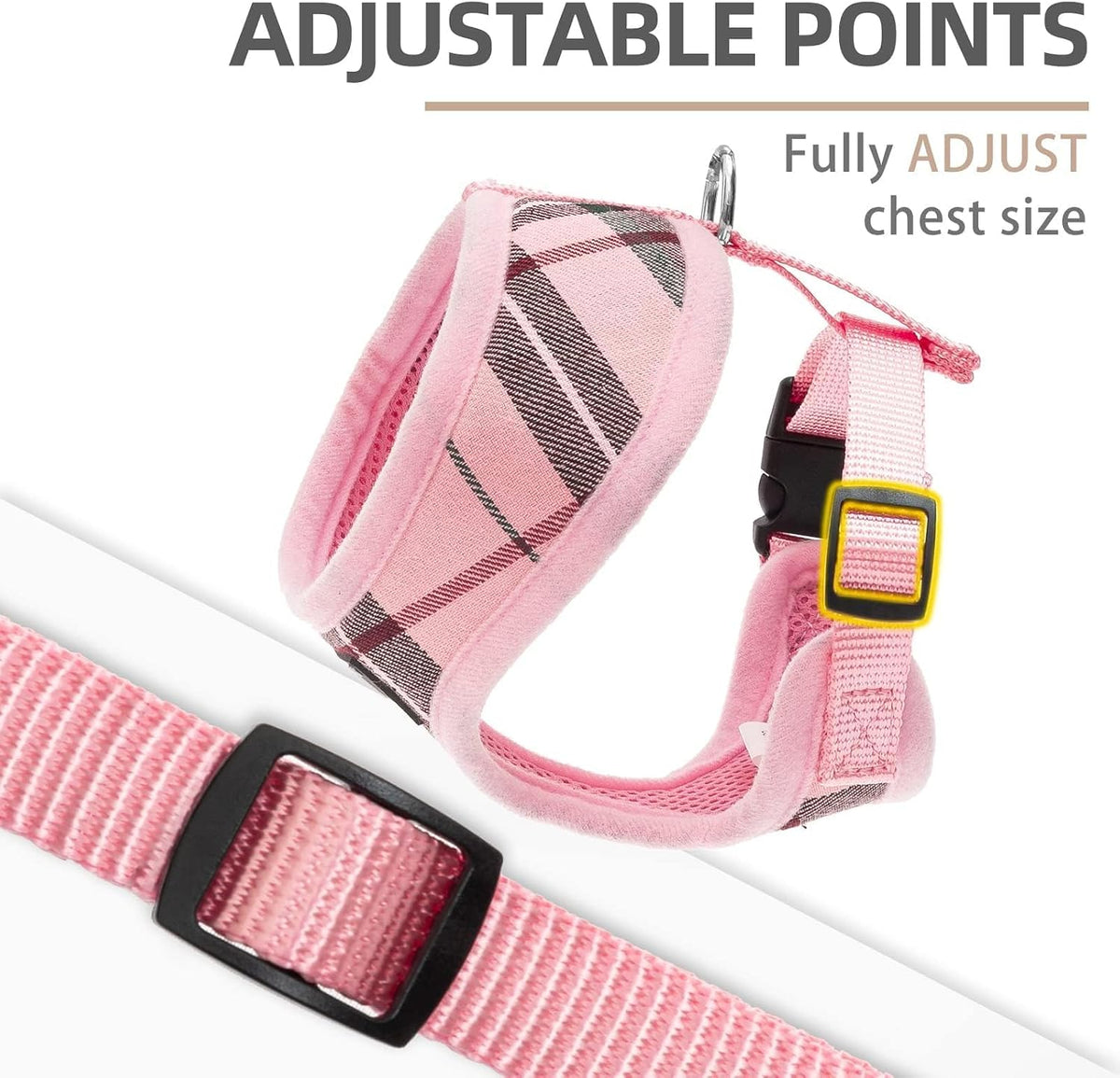 Small Dog Harness and Leash Set No Pull for XS XXS Sized Dogs Puppy