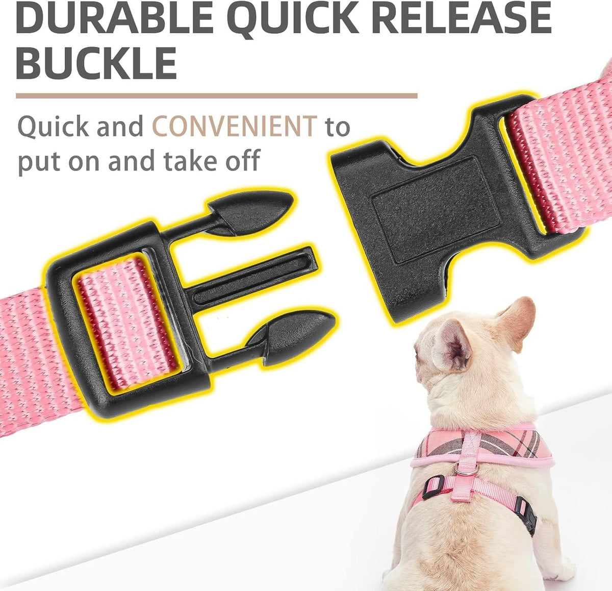 Small Dog Harness and Leash Set No Pull for XS XXS Sized Dogs Puppy