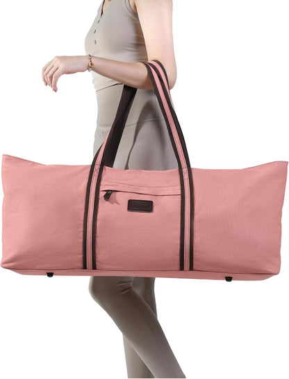 Large Yoga Mat Tote Sports Gym Pilates Carrier Shoe Bag for Women