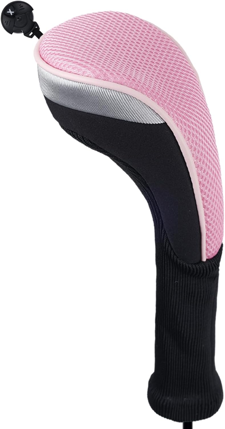 3pcs Long Neck Golf Hybrid Club Head Covers Dial No. Tag CTMT-02