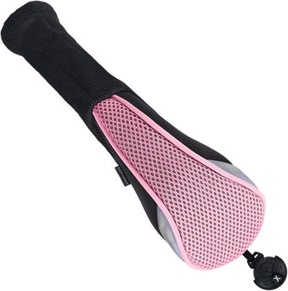 3pcs Long Neck Golf Hybrid Club Head Covers Dial No. Tag CTMT-02