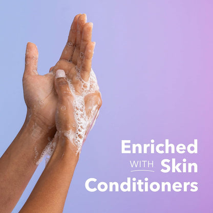 Antibacterial Liquid Hand Soap, Micellar Deep Cleansing, Washes Away 99% Bacteria, Made with Natural Moisturizers & Skin Conditioners, PH Balanced, Peach Scent 15.5 oz (Pack of 4)