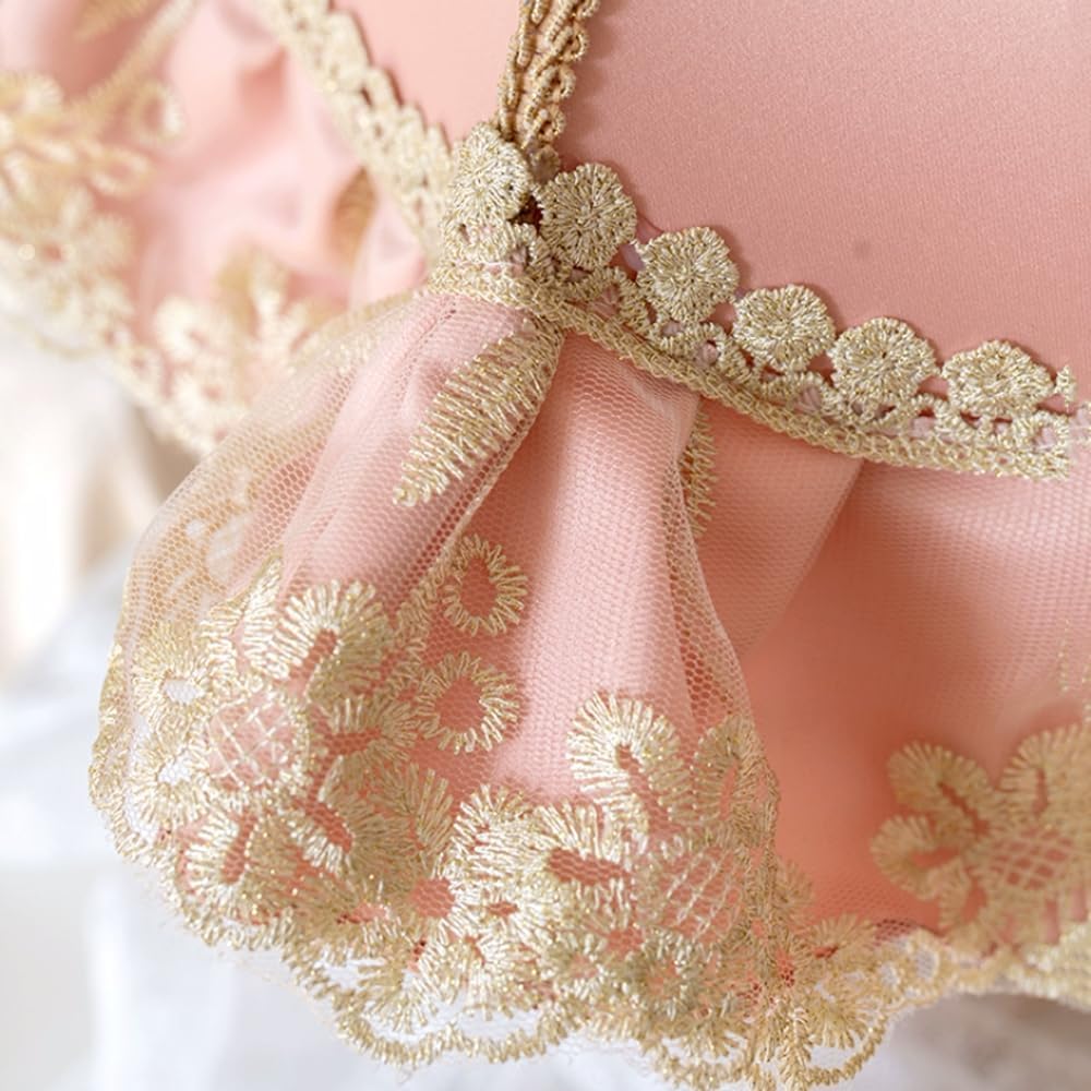Vintage Pink Table Lamp Victorian Style Kids Table Lamp Girls Bedroom Rustic Bedside Lamp French Country Farmhouse Nightstand Lamp for Princess Room Children Room Nursery Desk Home