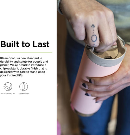 20oz TKWide Insulated Coffee Tumbler with Café Cap - Peach Parfait