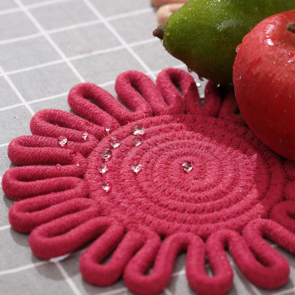 7.5" Trivets for Hot Dishes, 3 Pack Trivets for Hot Pots and Pans