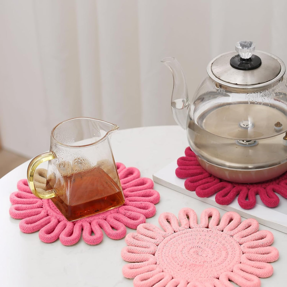 7.5" Trivets for Hot Dishes, 3 Pack Trivets for Hot Pots and Pans