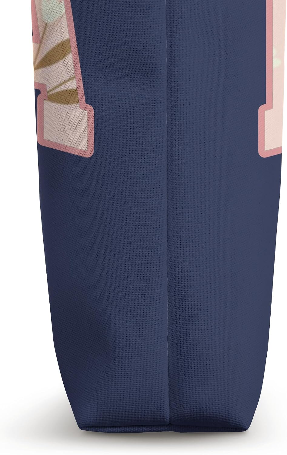 Spring Floral 'Mama' Typography in Pink and Peach Hues Tote Bag