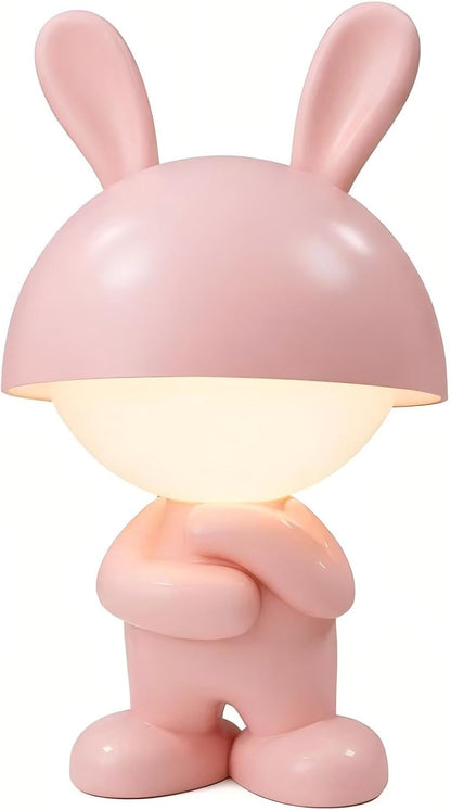 Night Lights for Kids,Rechargeable TableLight,Touch Bedside Lamps,Cordless Dimmable Warm White Light,Baby Nursery,Breastfeeding,Sleep Aid,Cute Bunny Pink Gifts for Newborn Toddler Boy Girl