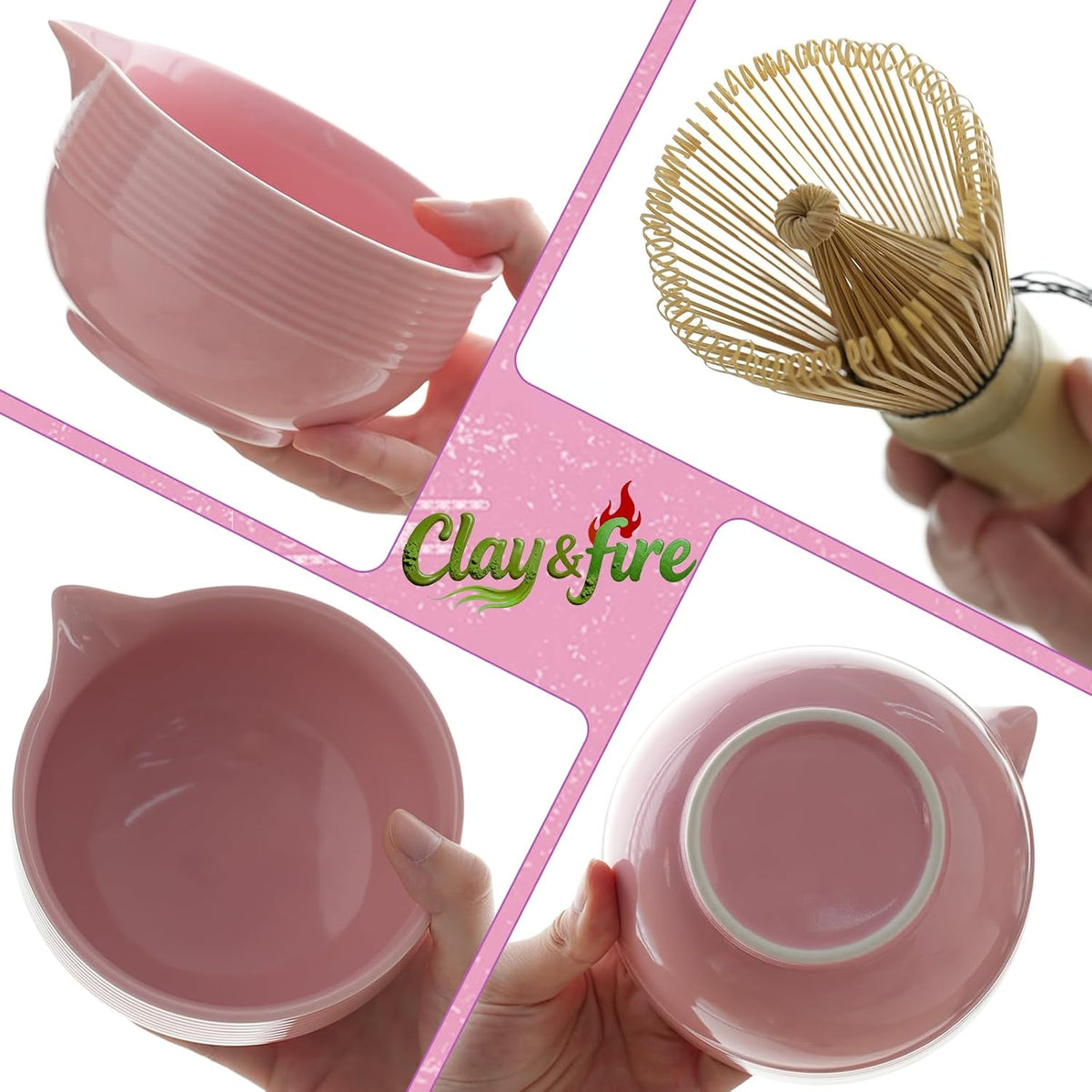 Matcha Whisk Set, 9 pcs Ceramic Matcha Set, Gifts for Women