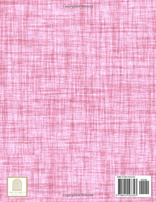 Decorative book covered in a Thulian Pink Linen print: The modern interior design styling solution to dressing your coffee table, bookshelf and other ... this high quality book | Rainbow Bookshelf