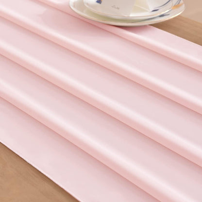 Pink Chiffon Table Runner Fall Boho Wedding Birthday Party Decor
