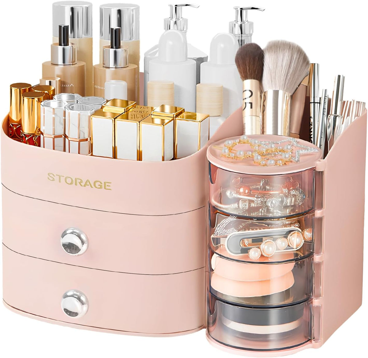 Makeup Organizer Countertop, Make Up Organizer for Vanity