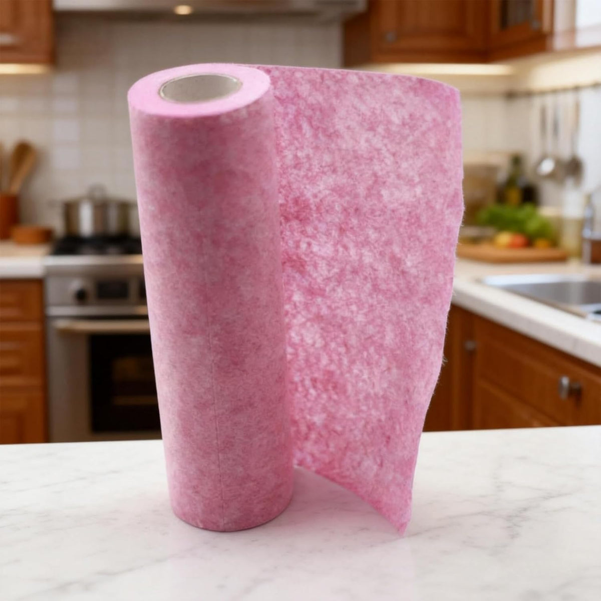 Coconut Fiber Dishcloth Roll, Reusable Kitchen Cleaning Cloths