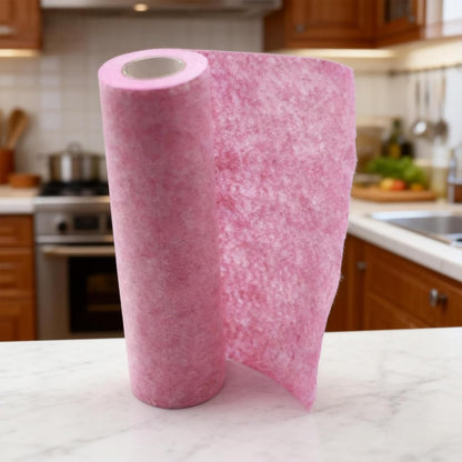 Coconut Fiber Dishcloth Roll, Reusable Kitchen Cleaning Cloths
