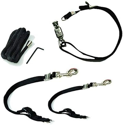 ® Mini Accessory Kit - 2 Grooming Loops, Tether Repair Kit & Loop Adjuster Pet Grooming Tools (Pink)