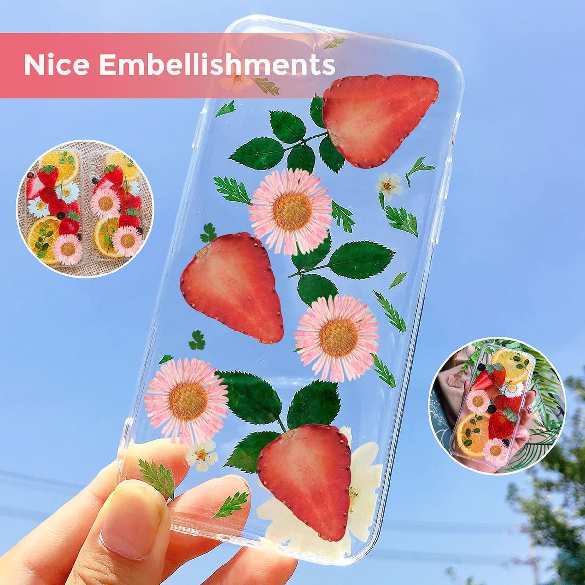 60PCS Pink Dried Dressed Flowers for Resin Decor, Natural Dry Flowers Needle Chrysanthemum for Desk Lamp Craft DIY Jewelry Candle Making Phone Case Home Decoration