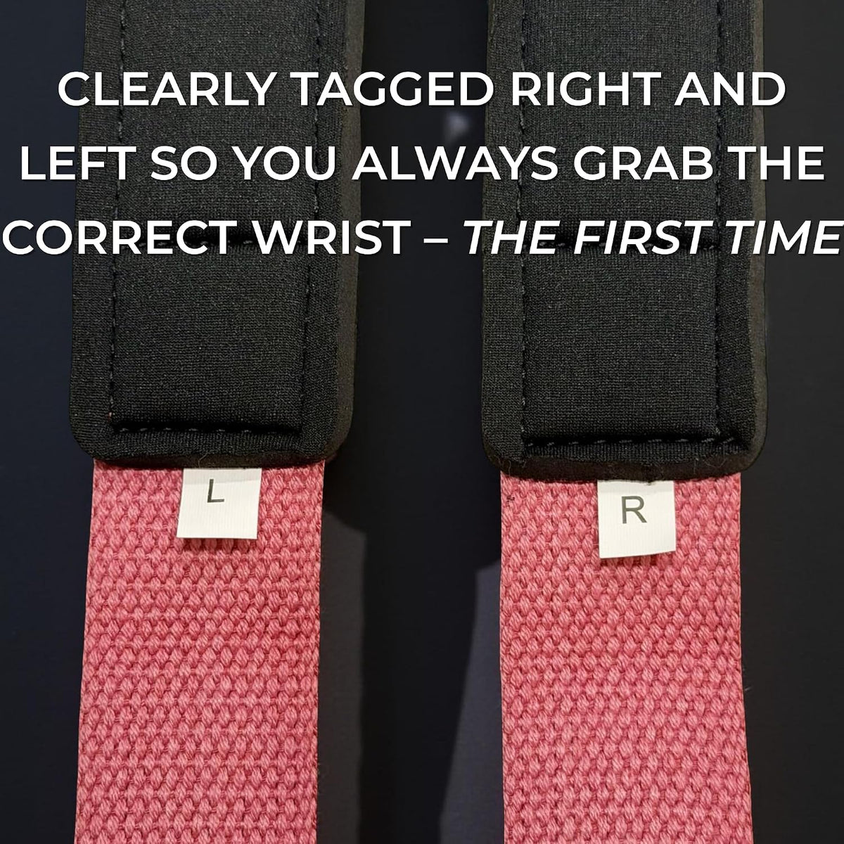 Heavy Duty Lifting Straps for Weightlifting – Padded Wrist Straps for Deadlifts, Pull Ups, Bodybuilding and Powerlifting