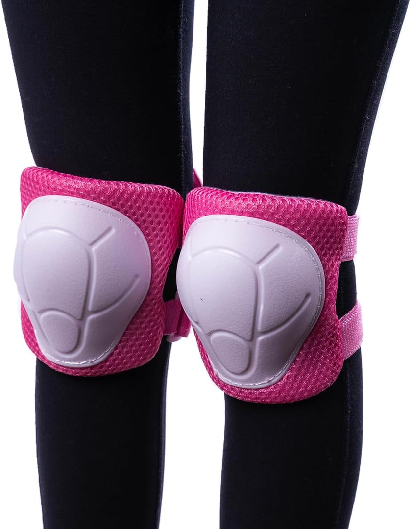 Kids Skateboard Bike Helmet Pads Set Protective Gear from - Knee Pads Elbow Pads Wrist Pads Set for Youth Boys Girls