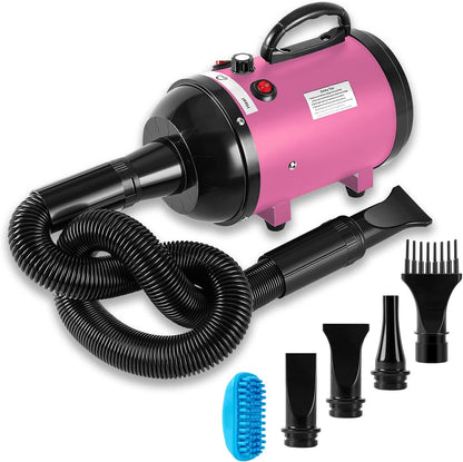 Dog Dryer for Pet Grooming,4.3HP/3200W Dog Hair Dryer,Pink