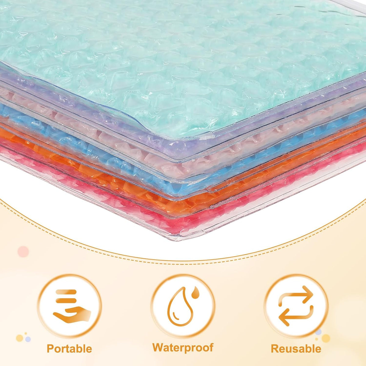 8pcs Clear Bubble Bags Heart Bubble Wrapping Pouches Zipper Packing Cushioning Bag(6 x 9 Inch) - Lightweight & Economic, for Mailing Shipping Packaging Storage, Light Pink