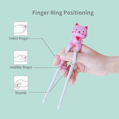Kids Training Chopsticks - 1 Pair With Case for Learning and Practice - Beginners
