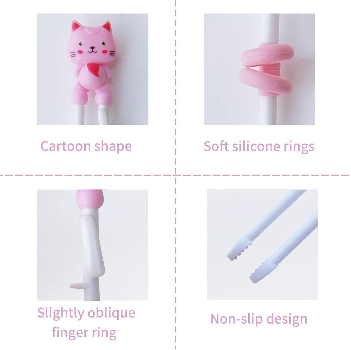 Kids Training Chopsticks - 1 Pair With Case for Learning and Practice - Beginners