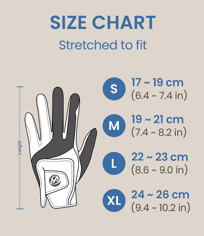 Golf Gloves with Silicon Grip(Pink)