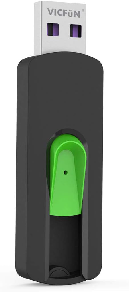 2 Pack 64GB USB Flash Drives USB 3.0 Flash Drive Slide Retractable USB Memory Stick 64G Data Storage,Green/Pink