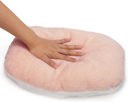 Bearded Dragn Rat Mat Fleece Soft Guinea Pig Bed Warm Mat Squirrel Sleeping Bed Cotton Mat Animal Winter Small Animal Cage(Pink)