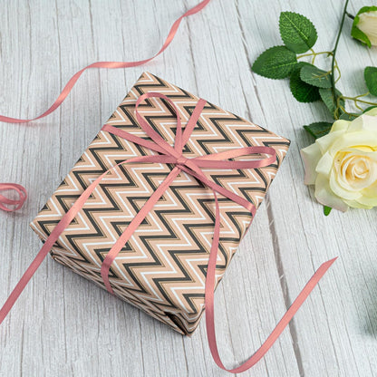 100 Yards Peach Pink Satin Ribbon 1/4 Inch Double Face Ribbon for Gift Wrapping Bouquets Crafts Wedding Decoration