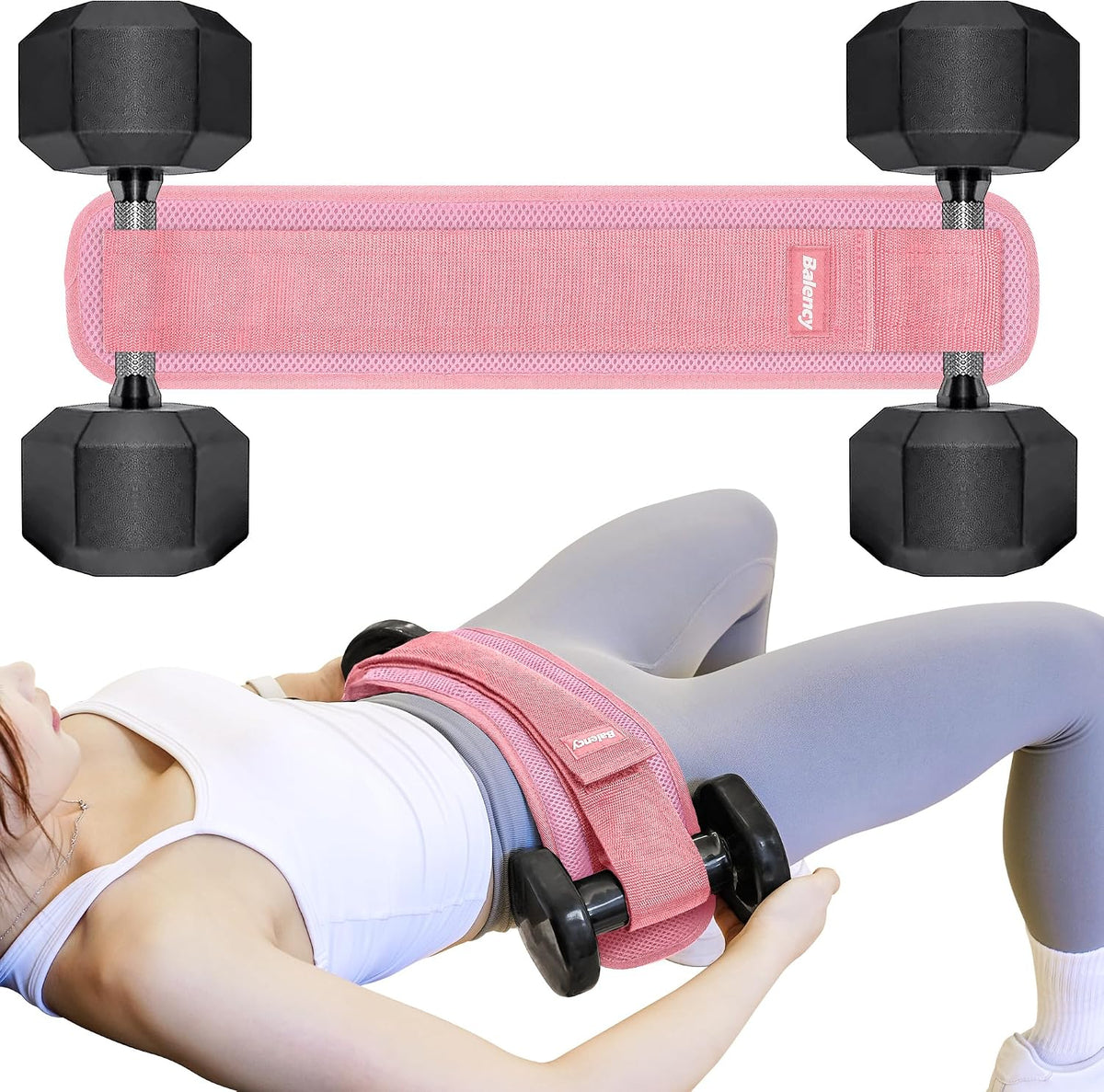 Hip Thrust Belt, Hip Thrust Belt for Dumbbells Heavy