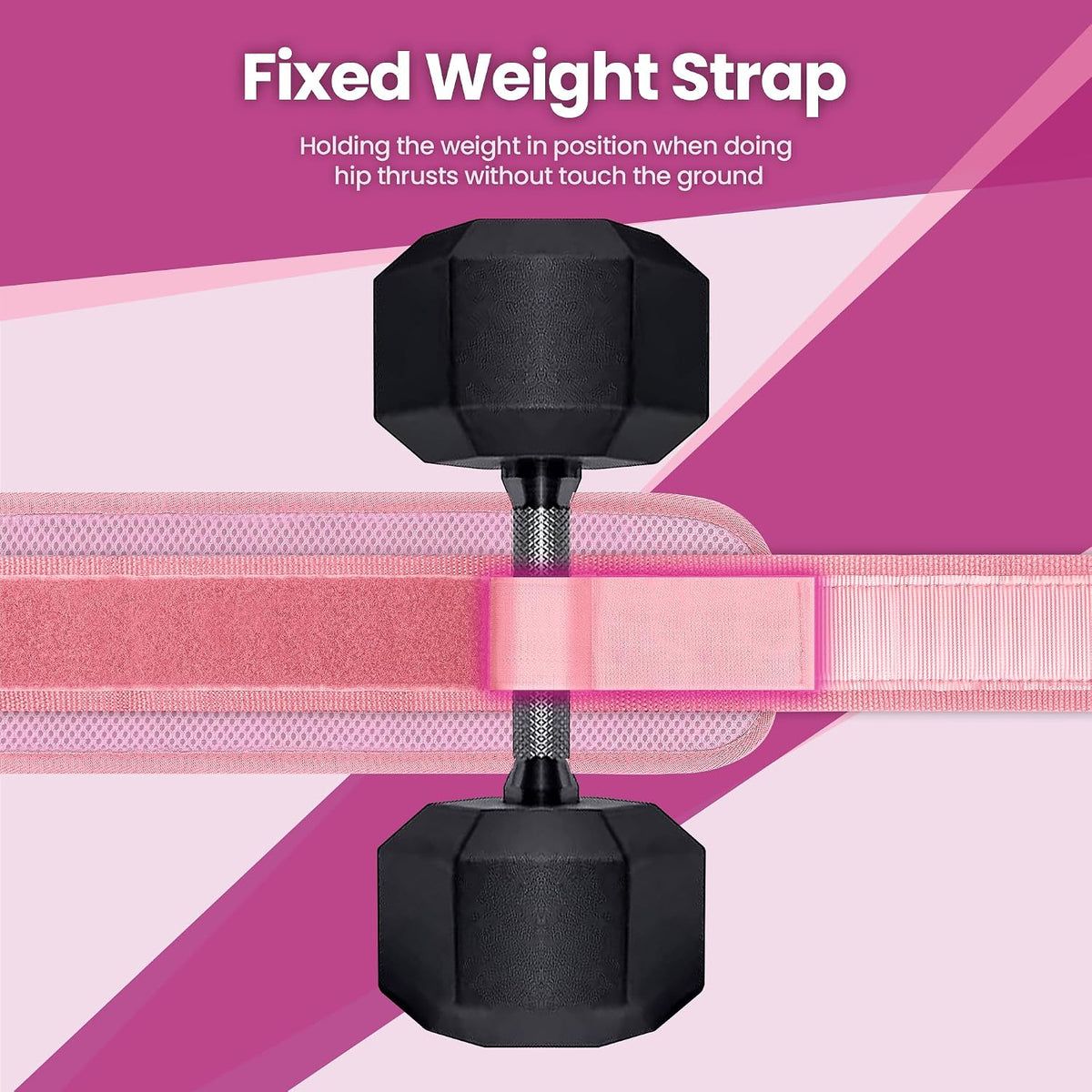 Hip Thrust Belt, Hip Thrust Belt for Dumbbells Heavy