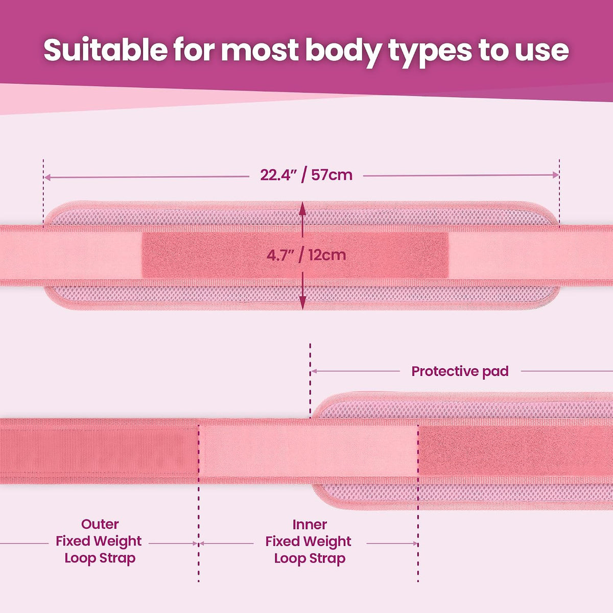 Hip Thrust Belt, Hip Thrust Belt for Dumbbells Heavy