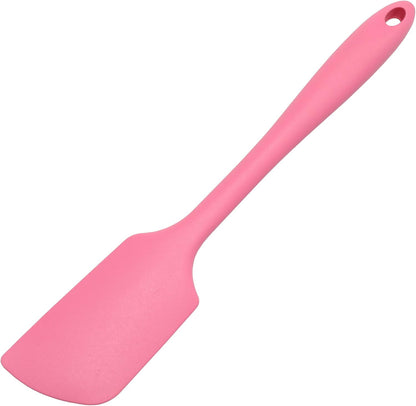 Premium Silicone Angled Spatula, 11 inch, Pink