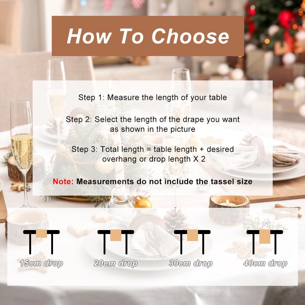 Rustic Table Runner with Tassels, Farmhouse Boho Table Runners Braided Striped, Cotton Linen Table Decoration for Dining Party Holiday and Wedding, 72 Inches, Pink