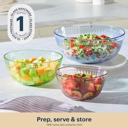 Colors Tinted (3-Pack) Sculpted Tinted Unlidded Small/Medium/Large