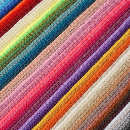 Polyester Soft Macrame Cord 2.5-3mm, 191 Yards x 1/9 inc Turkish Polyester Rope, Braided Macrame Yarn for DIY Crafts, Plant Hanger, Wall Hanging, Macrame Bag (2292-Salmon, 1 Ball)