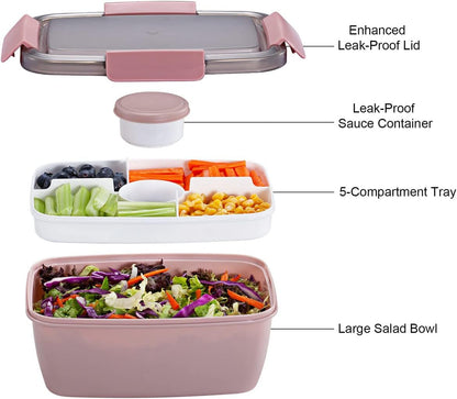 Large Salad Lunch Container