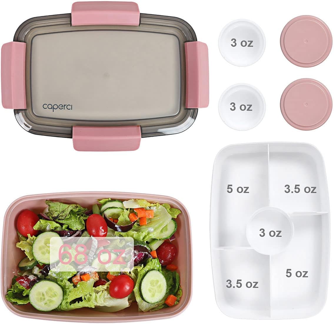 Large Salad Lunch Container