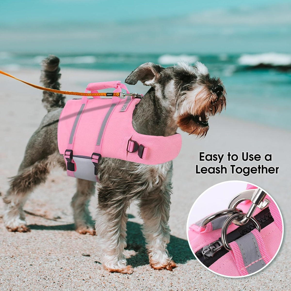 Dog Life Vest for Swimming, Dog Life Jacket for Large Dogs