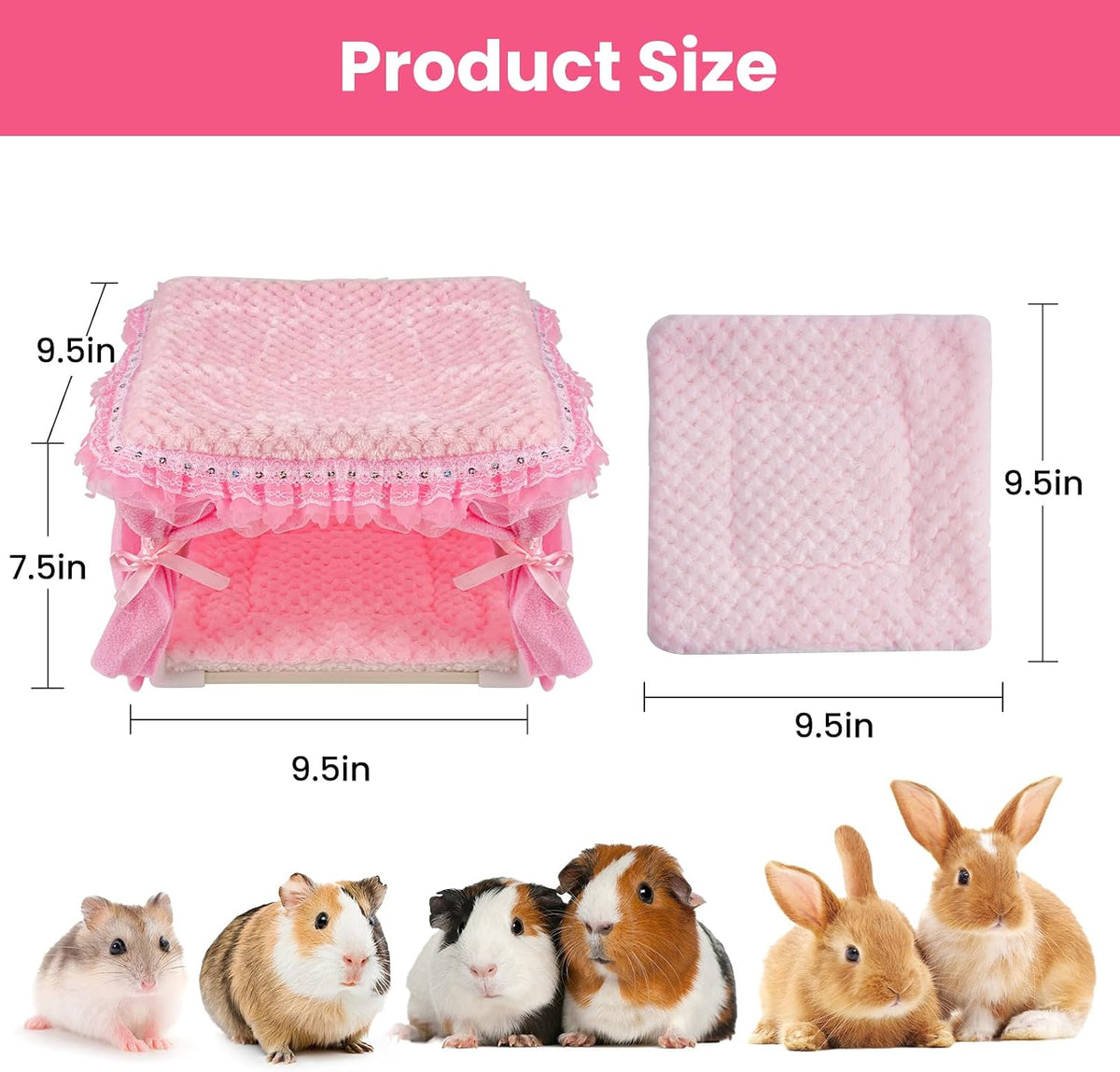 Guinea Pig Bed & Guinea Pig Hideout: C&C Cage Cozy Hideaway-Guinea Pig Toy