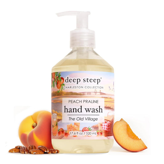 Liquid Hand Wash, 17.6 Ounces (Peach Praline)