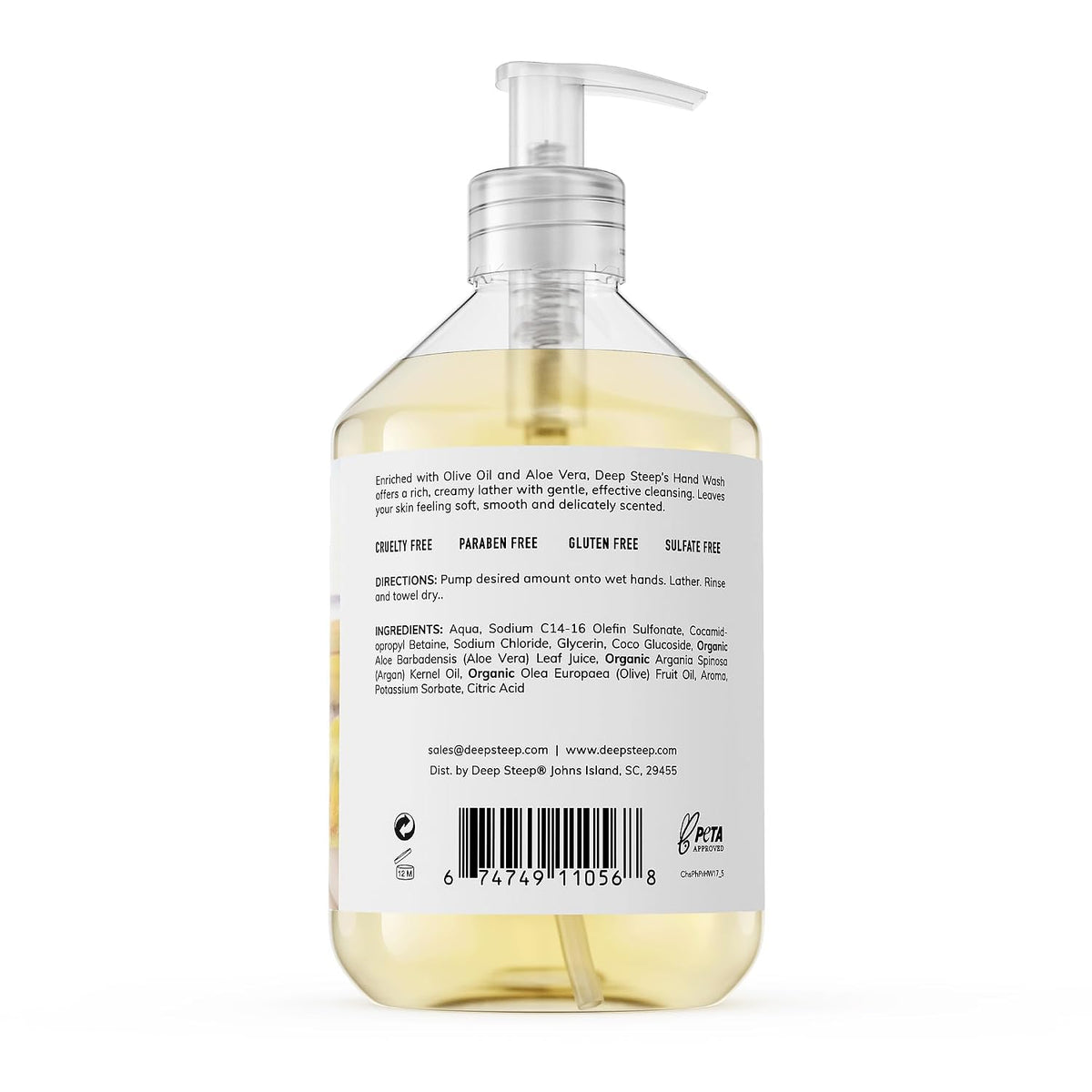 Liquid Hand Wash, 17.6 Ounces (Peach Praline)