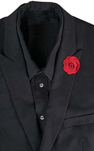 Gentleman's Essentials Premium Handmade Flower Lapel Pin Boutonniere