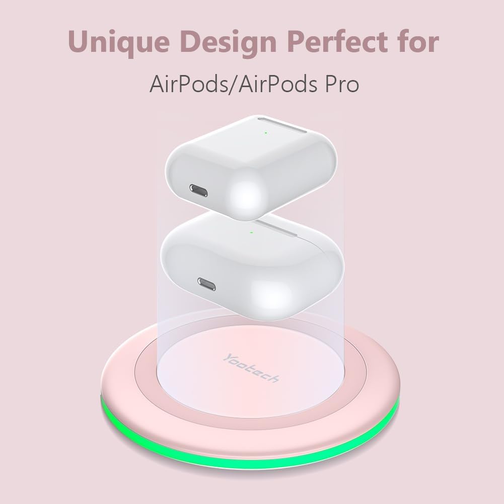 Wireless Charger,10W Max Wireless Charging Pad(No AC Adapter)