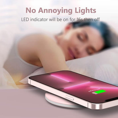 Wireless Charger,10W Max Wireless Charging Pad(No AC Adapter)
