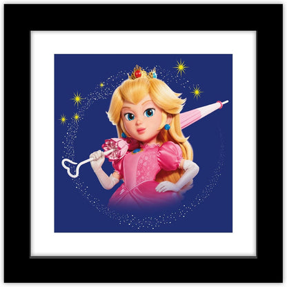 Gallery Pops® Nintendo The Super Mario Galaxy Movie (2026) - Princess Peach Wall Art Gallery Pops Wall Art, Black Framed Version