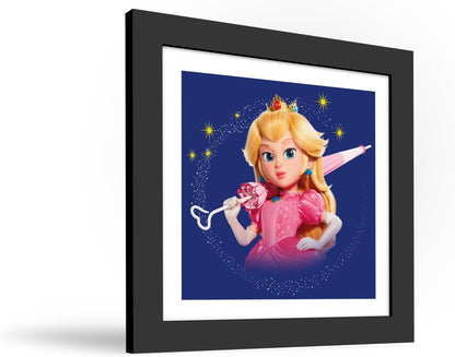 Gallery Pops® Nintendo The Super Mario Galaxy Movie (2026) - Princess Peach Wall Art Gallery Pops Wall Art, Black Framed Version